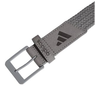 Adidas Braid Stretch herrbälte, grey three