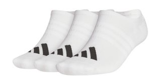 Adidas No Show herrsockor (3 par), vita