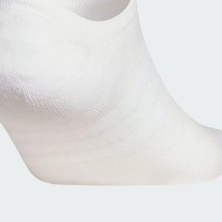 Adidas Performance No Show herrsockor (3 par), vit/grå/svart