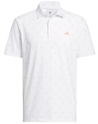 Adidas Ultimate365 Essence Print herr polo, vit