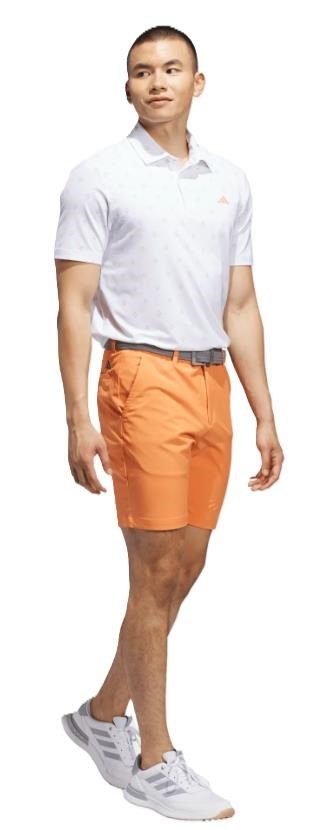 Adidas Ultimate365 Essence Print herr polo, vit