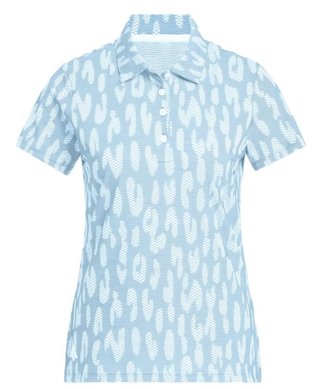 Adidas Ultimate365 Jacquard dam polo, blå/vit