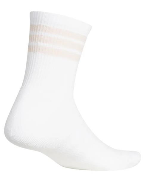 Adidas Half Crew 3-Stripes unisex strumpor, white/blush pink