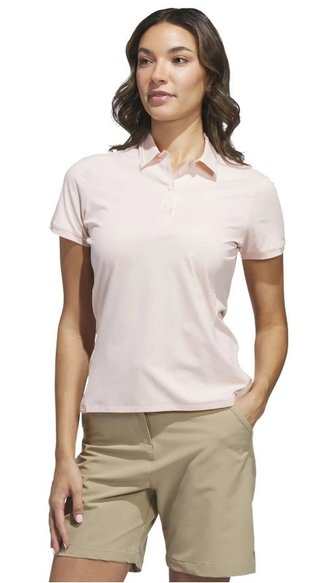 Adidas Ultimate365 Tour Twistknit dam polo, blush pink