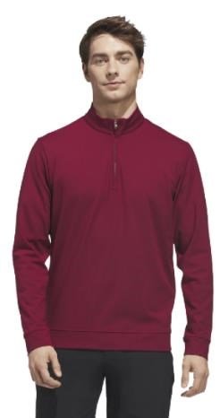 Adidas Ultimate365 Classic Quarter-Zip herr sweatshirt, burgundy