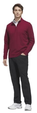 Adidas Ultimate365 Classic Quarter-Zip herr sweatshirt, burgundy