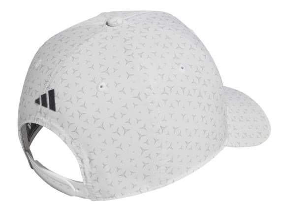 Adidas Tour Print herr golfkeps, vit