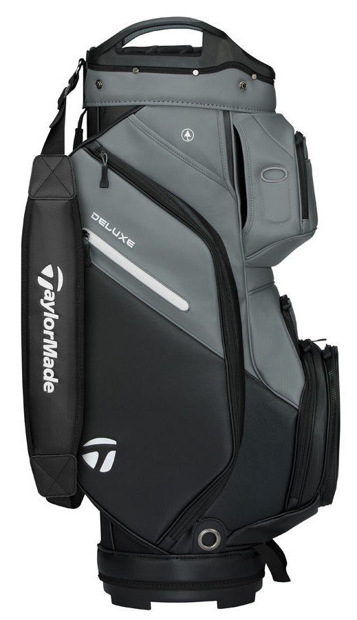 TaylorMade Deluxe cart bag, black/gray