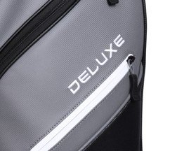 TaylorMade Deluxe cart bag, black/gray
