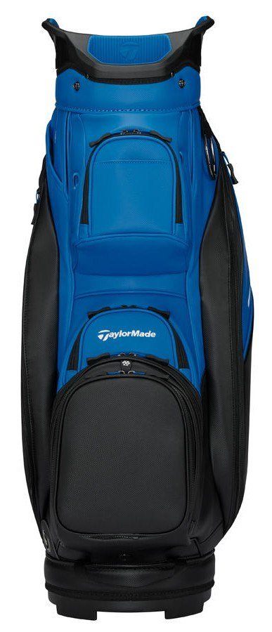 TaylorMade Deluxe cart bag, black/blue