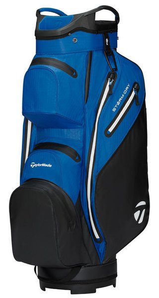 TaylorMade Storm Dry cart bag, svart/blå