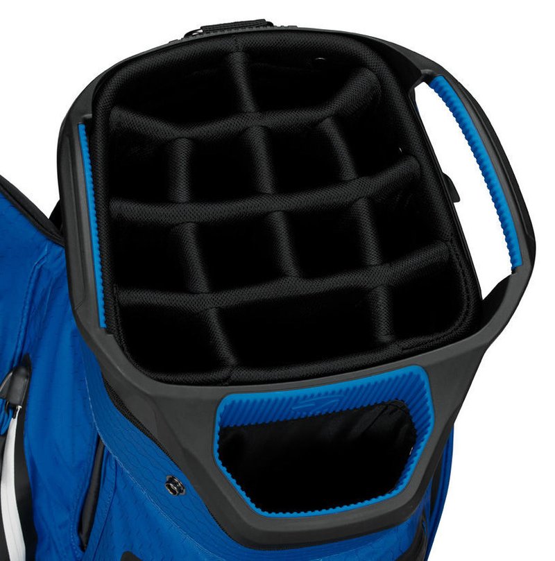 TaylorMade Storm Dry cart bag, svart/blå