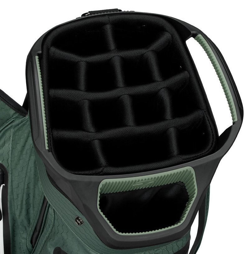 TaylorMade Storm Dry cart bag, svart/dark sage