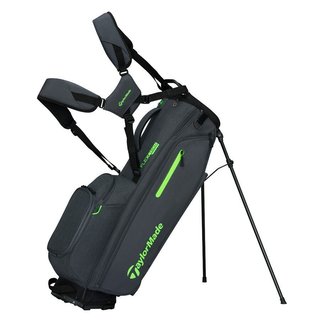 TaylorMade FlexTech stand bag, grey/neon green