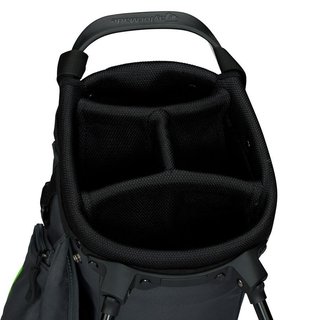 TaylorMade FlexTech stand bag, grey/neon green