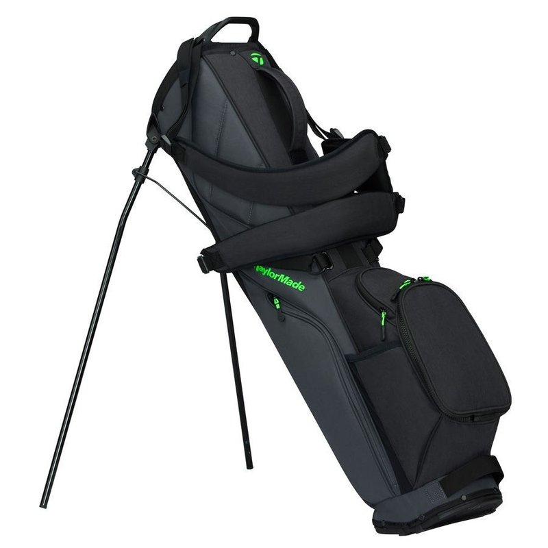 TaylorMade FlexTech Carry stand bag, grå/svart/neongrön