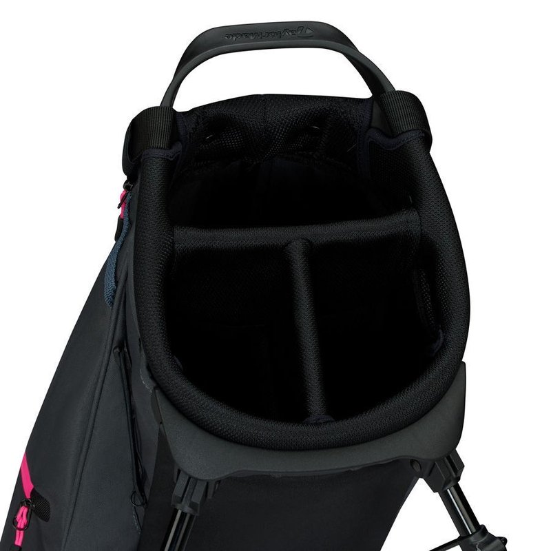 TaylorMade FlexTech Carry stand bag, grey/neon pink