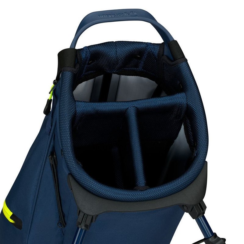 TaylorMade FlexTechCarry stand bag, navy/white/lime