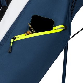 TaylorMade FlexTechCarry stand bag, navy/white/lime