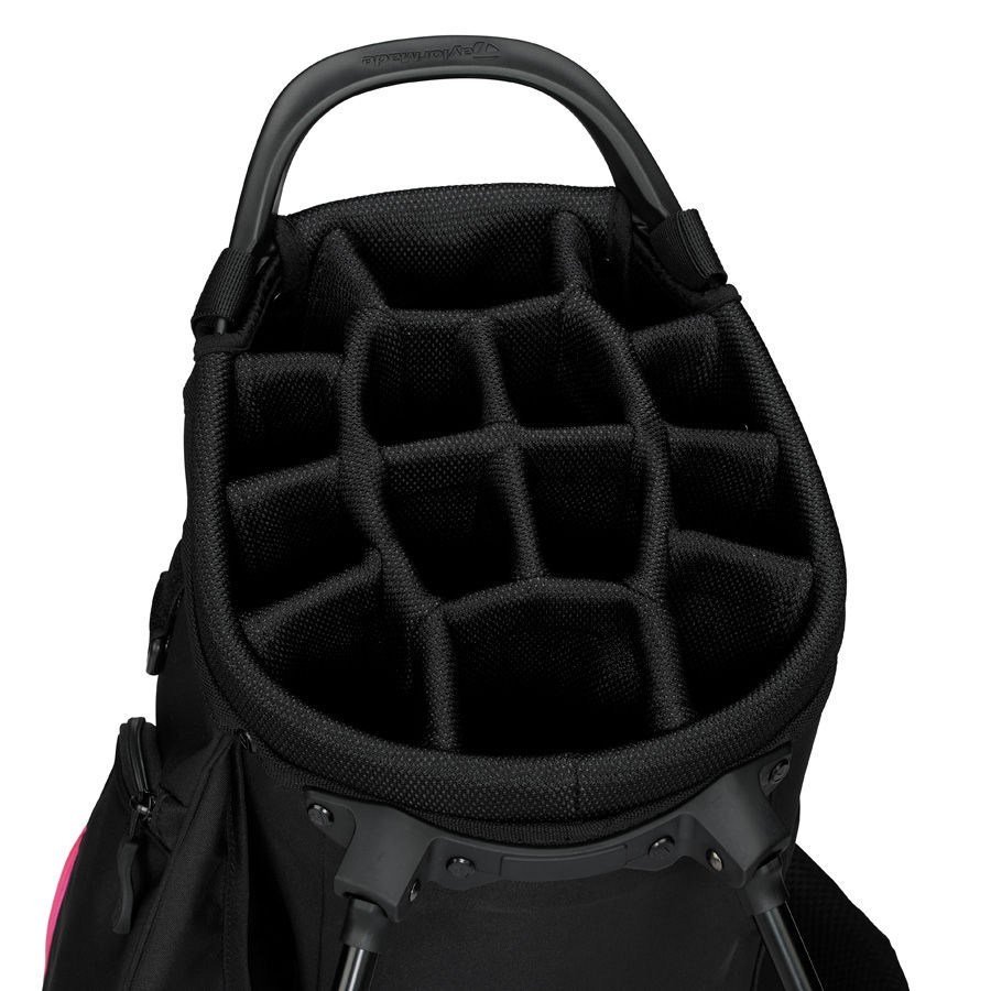 TaylorMade FlexTech Crossover stand bag, grey/pink/black