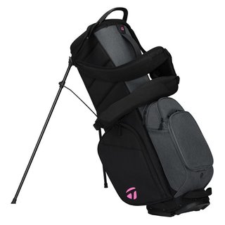 TaylorMade FlexTech Crossover stand bag, grey/pink/black