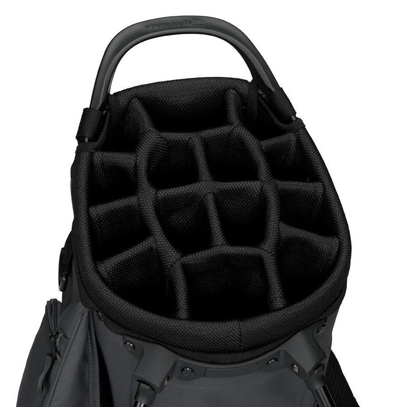 TaylorMade FlexTech Crossover stand bag, grå/neongrönt