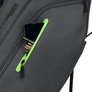 TaylorMade FlexTech Crossover stand bag, grå/neongrönt