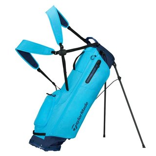 TaylorMade FlexTech Super Lite stand bag, cyan/navy