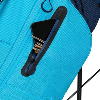TaylorMade FlexTech Super Lite stand bag, cyan/navy