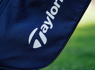 TaylorMade FlexTech Super Lite stand bag, cyan/navy