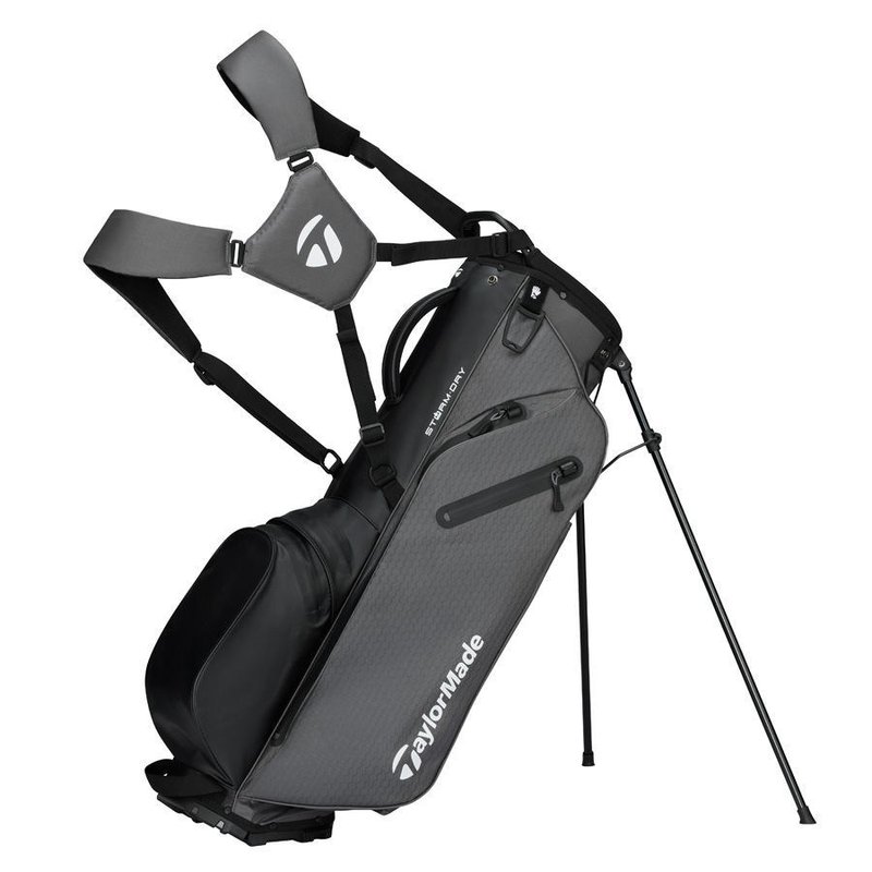 TaylorMade Storm-Dry Waterproof stand bag, grå/svart