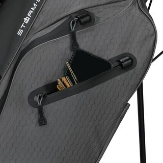 TaylorMade Storm-Dry Waterproof stand bag, grå/svart