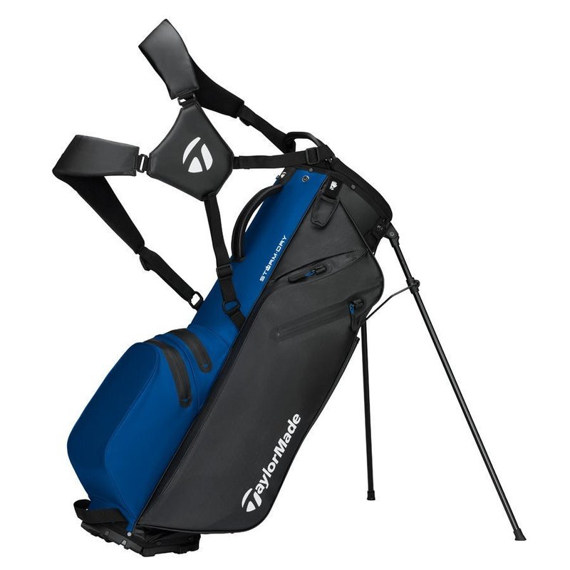 TaylorMade Storm-Dry Waterproof stand bag, svart/blå