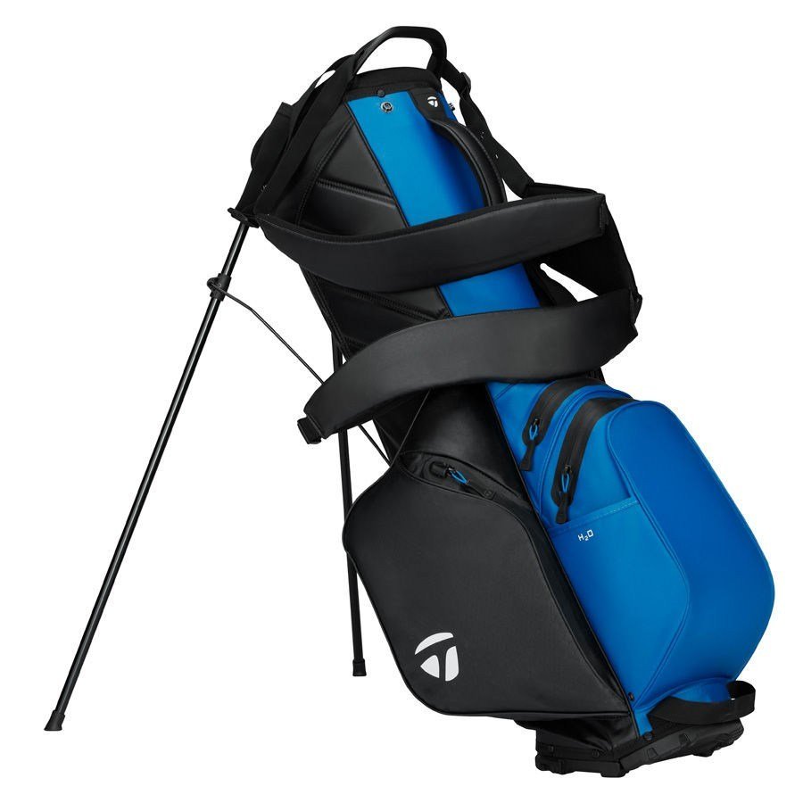 TaylorMade Storm-Dry Waterproof stand bag, svart/blå