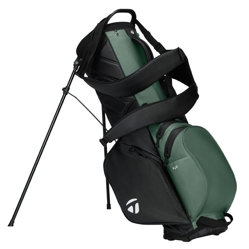 TaylorMade Storm-Dry Waterproof stand bag, svart dark sage