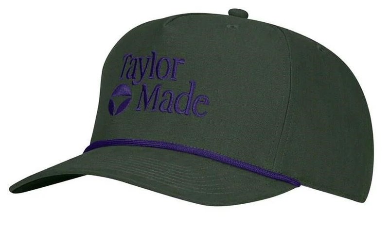 TaylorMade A-Frame Legacy herr keps, grön/violett