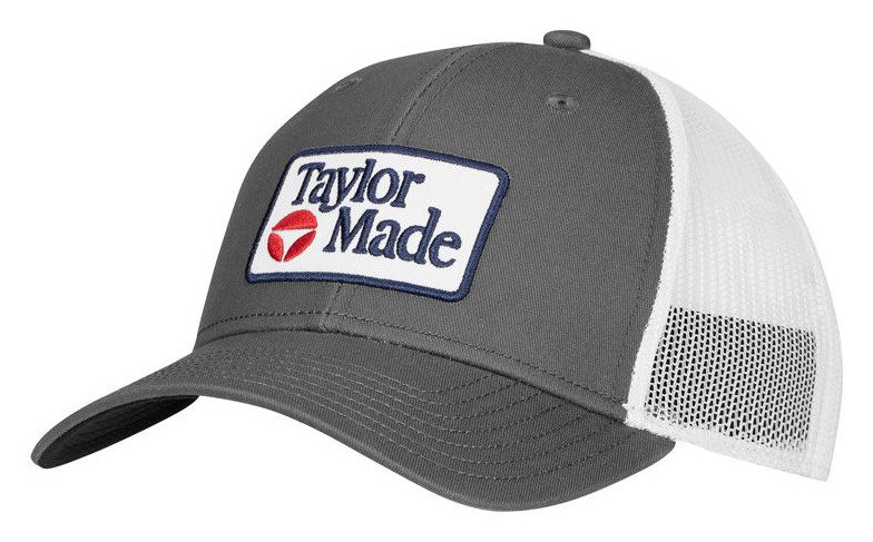 TaylorMade Radar Legacy Trucker herr keps, grå/vit