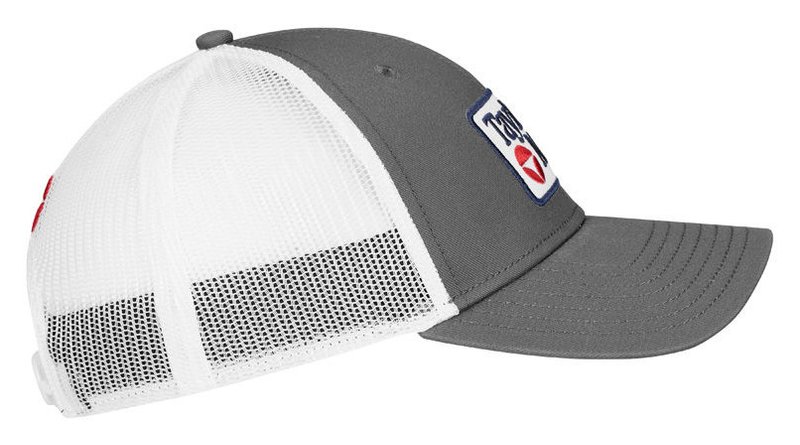 TaylorMade Radar Legacy Trucker herr keps, grå/vit