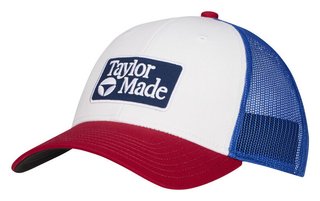 TaylorMade Radar Legacy Trucker herr keps, röd/vit/blå