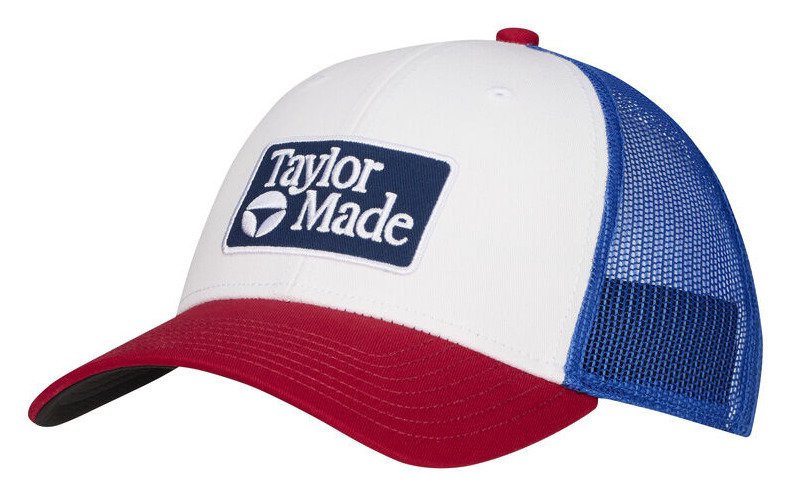 TaylorMade Radar Legacy Trucker herr keps, röd/vit/blå