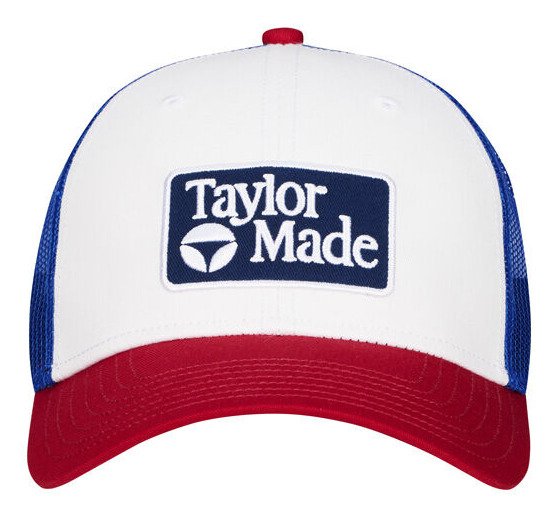 TaylorMade Radar Legacy Trucker herr keps, röd/vit/blå