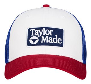 TaylorMade Radar Legacy Trucker herr keps, röd/vit/blå