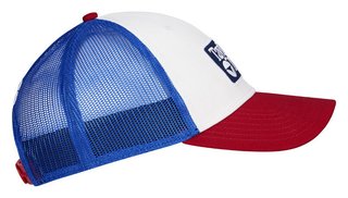 TaylorMade Radar Legacy Trucker herr keps, röd/vit/blå