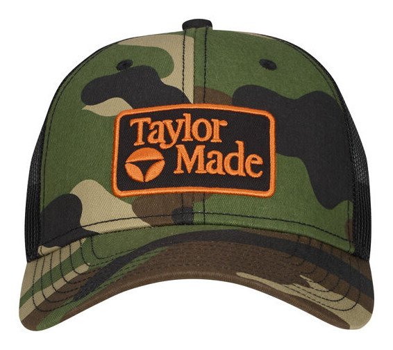 TaylorMade Radar Legacy Trucker herr keps, grön camo/svart