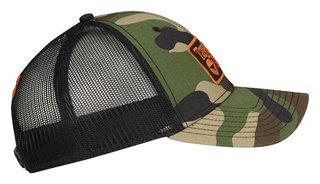 TaylorMade Radar Legacy Trucker herr keps, grön camo/svart