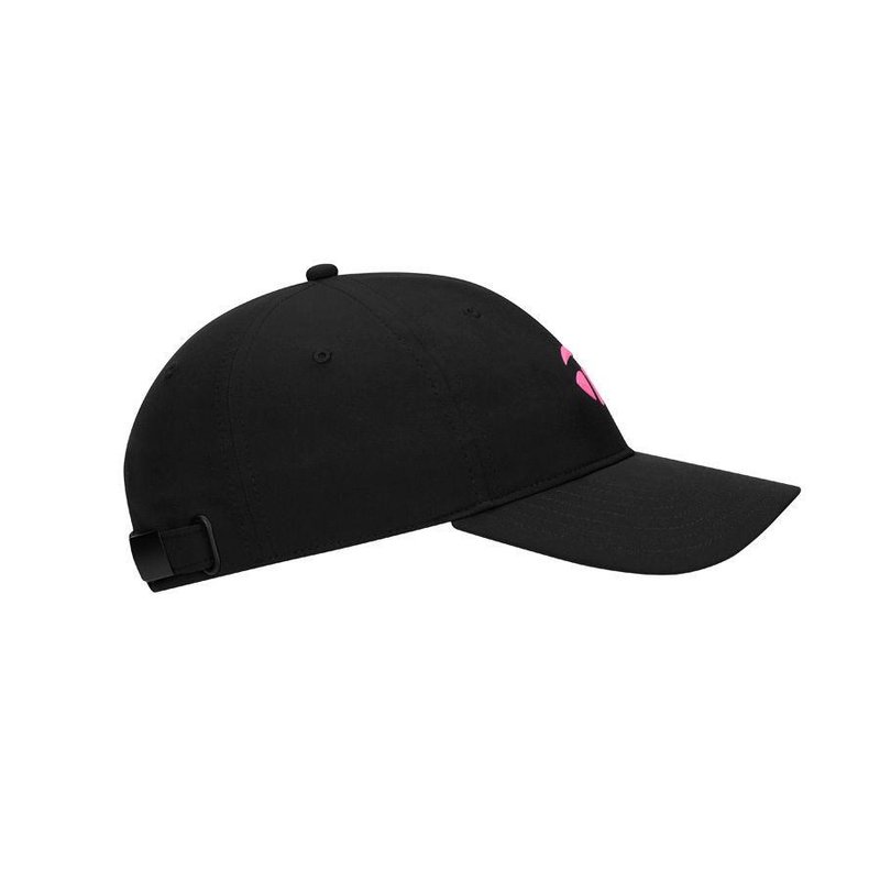 TaylorMade Hamptons damkeps, svart/rosa