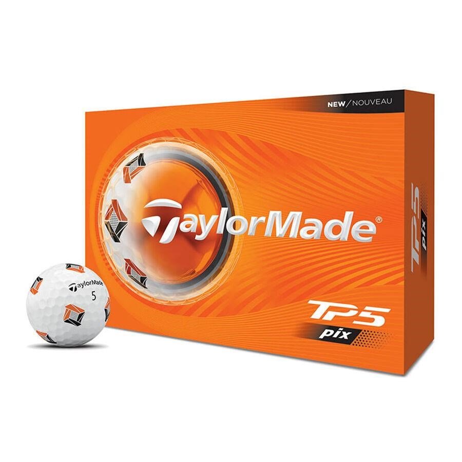 TaylorMade TP5 pix golfbollar