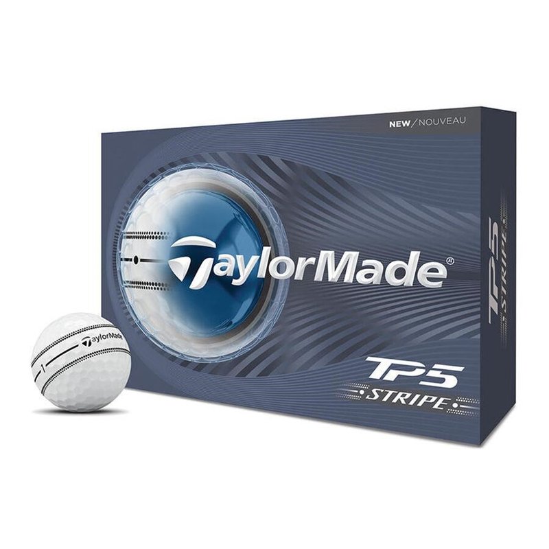 TaylorMade TP5 Stripe golfbollar