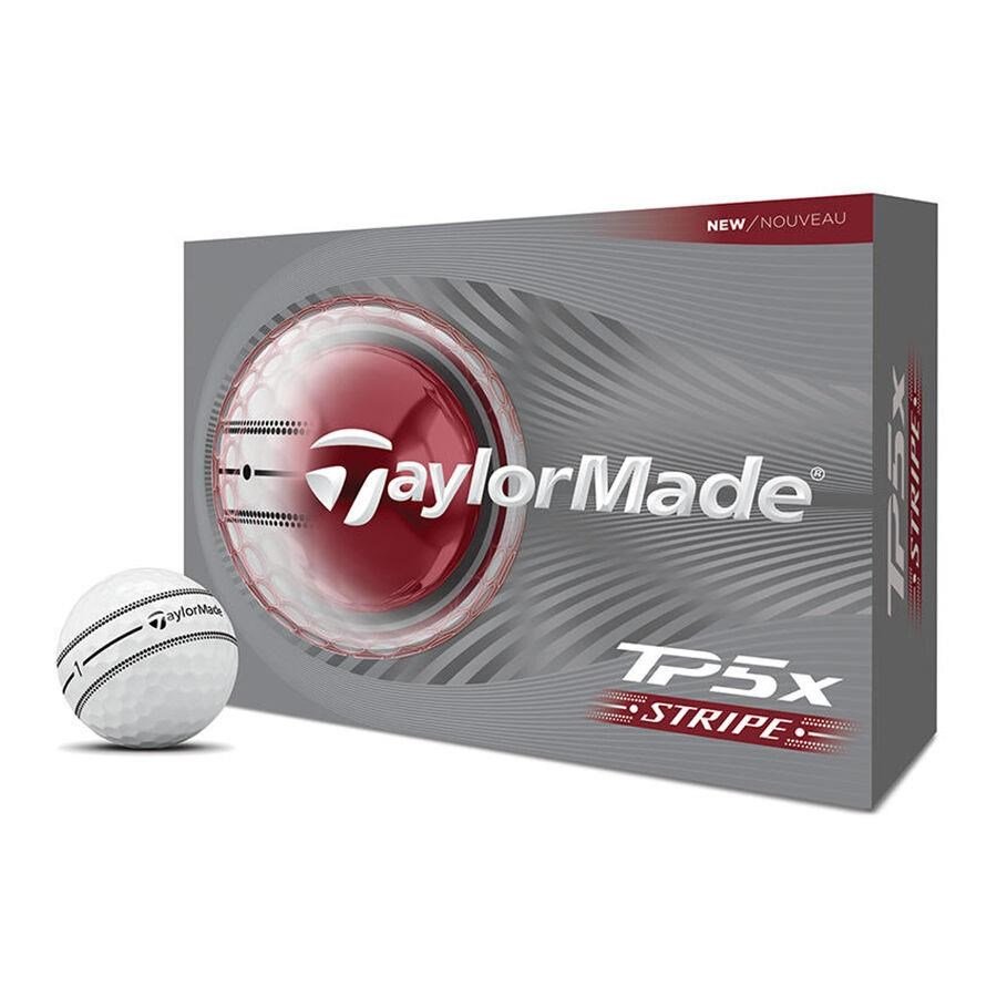 TaylorMade TP5x Stripe golfbollar