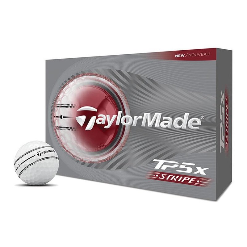 TaylorMade TP5x Stripe golfbollar
